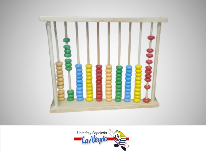 ABACO DE MADERA JUEGO DIDACTICO 81225 S/M