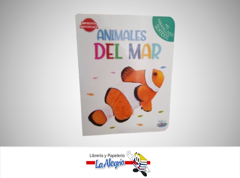 LIBRO DE ACTIVIDADES MIS MARAVILLOSOS ANIMALES DEL MAR BK-193