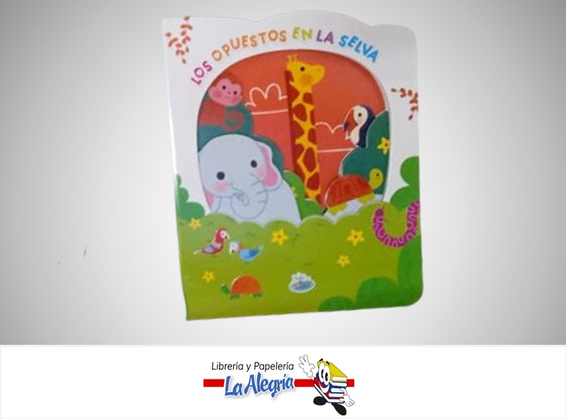 LIBRO DE ACTIVIDADES LOS OPUESTOS EN LA SELVA BK-301 BRAINY KIDS