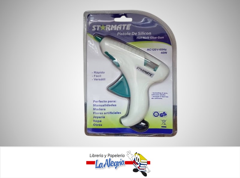 PISTOLA DE SILICON 40W STR-2008 UND MARCA STARMATE