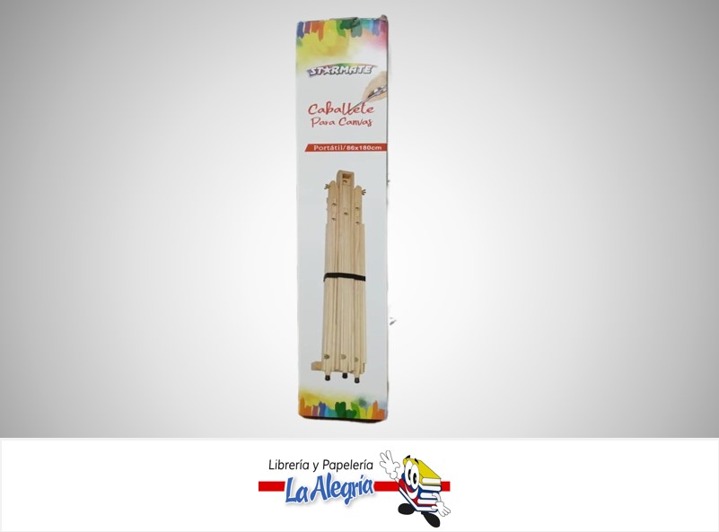 CABALLETE MADERA 86X180CM AJUSTABLE STR-2352-6 MARCA STARMATE