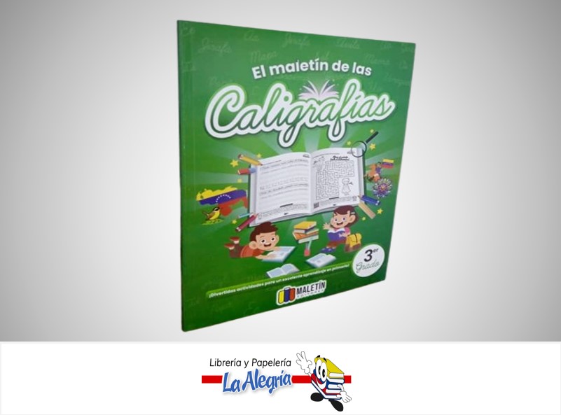 EL MALETIN DE LAS CALIGRAFIAS 3ER GRADO TEMATICA ESCOLAR MALETIN EDITORES