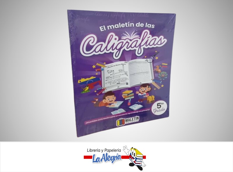 EL MALETIN DE LAS CALIGRAFIAS 5TO GRADO TEMATICA ESCOLAR MALETIN EDITORES
