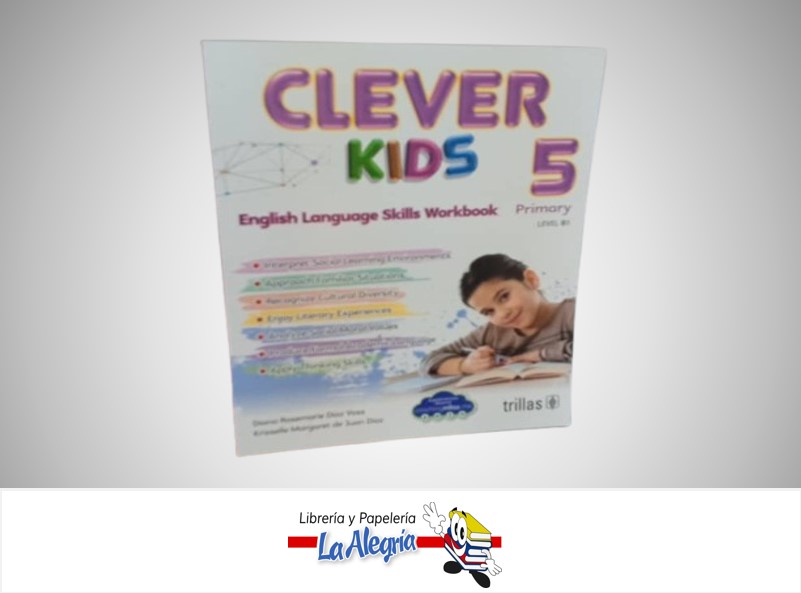 CLEVER KIDS 5 TEMATICA EDUCACION  AUTOR DIAZ, VOSS EDITORIAL TRILLAS