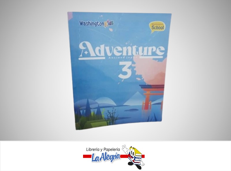 ADVENTURE 3ER GRADO ANCIENT JAPON TEMATICA ESCOLAR EDITORIAL WASHINGTON SCHOOL