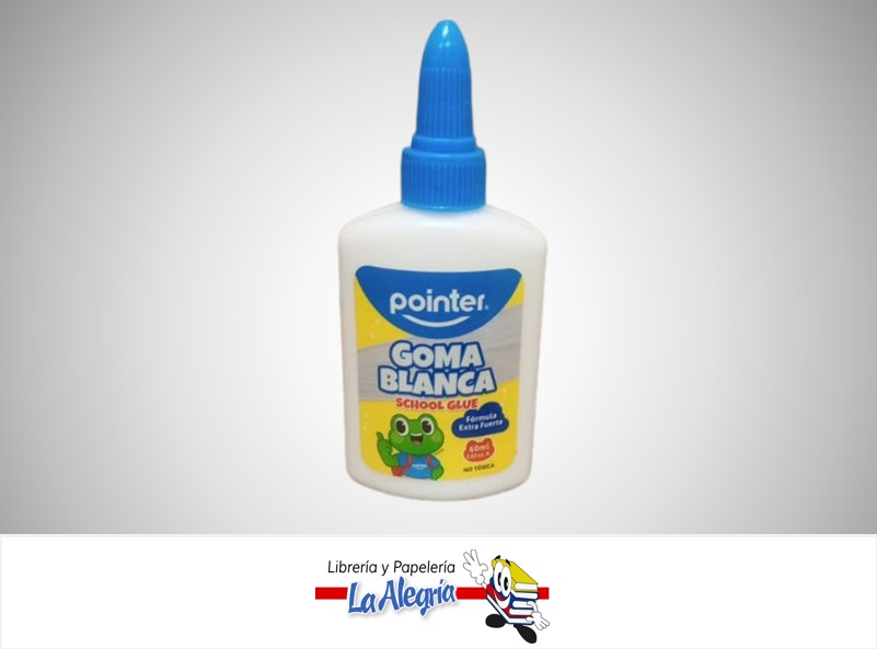 PEGA LIQUIDA BLANCA 60 ML FB-60-MR EXTRA FUERTE MARCA POINTER