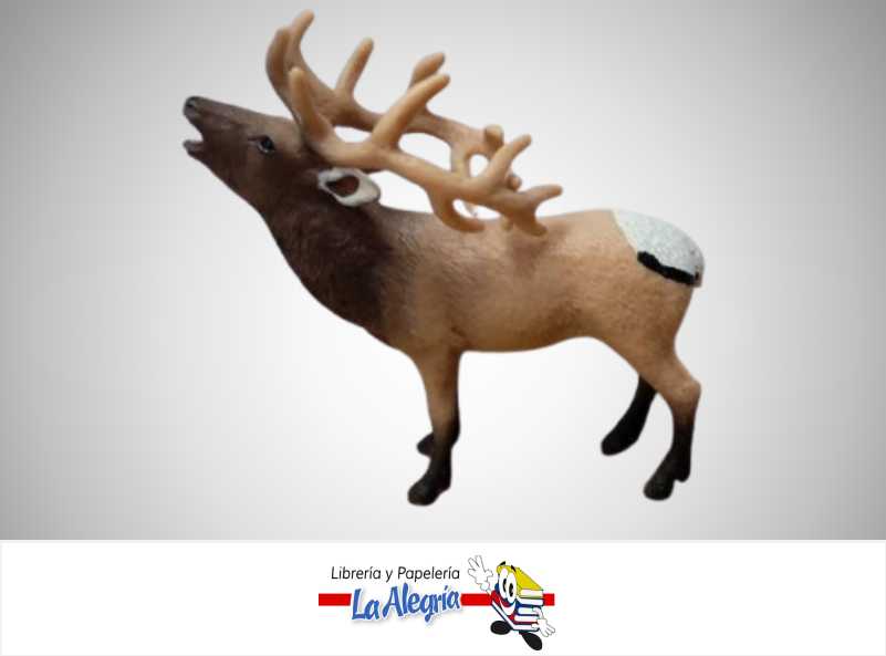 FIGURA DE CIERVO 10 CM PARA MAQUETA MARCA S/M