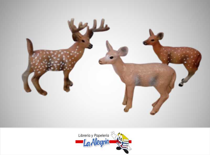 FIGURA DE CIERVO 5 CM PARA MAQUETA MARCA S/M