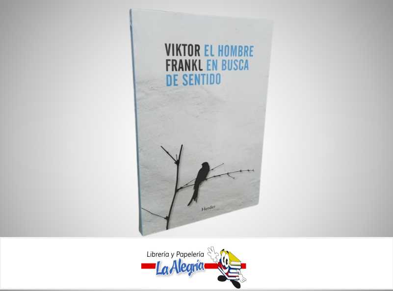 EL HOMBRE EN BUSCA DE SENTIDO TEMATICA BIOGRAFIAS AUTOR VIKTOR FRANKL MARCA HERDER