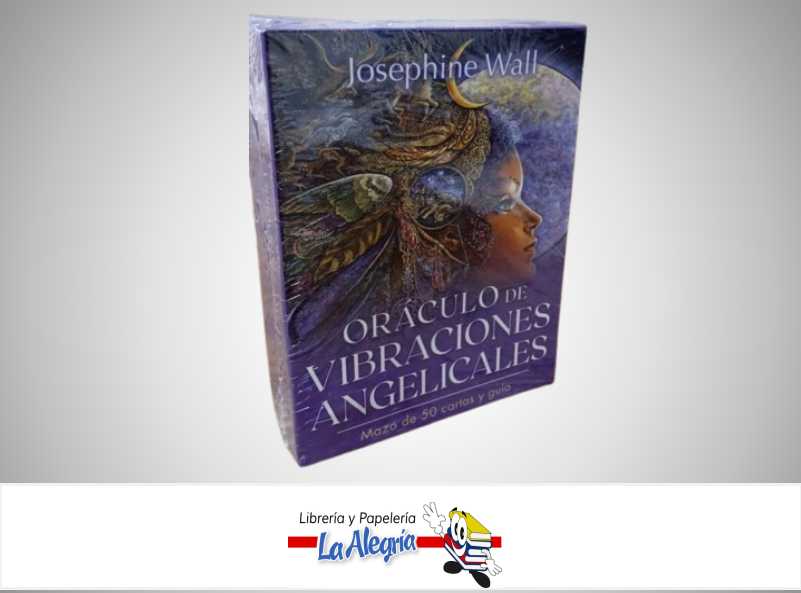 ORACULO DE VIBRACIONES ANGELICALES + MAZO 50 CARTAS Y GUIA TEMATICA ESOTERISMO AUTOR JOSEPHINE WALL MARCA INNER TRADITIONS