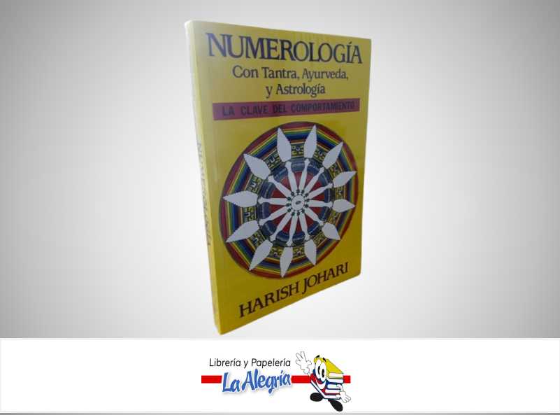 NUMEROLOGIA CON TANTRA,AYURVEDA Y ASTROLOGIA TEMATICA ESOTERISMO AUTOR HARISK JOHARI MARCA INNER TRADITIONS