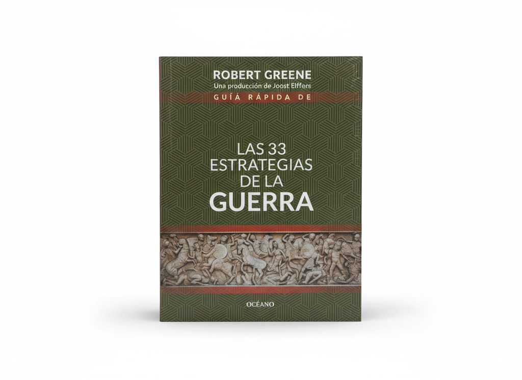 GUIA RAPIDA DE LAS 33 ESTRATEGIAS DE LA GUERRA TEMATICA AUTOAYUDA AUTOR ROBERT GREENE MARCA OCEANO