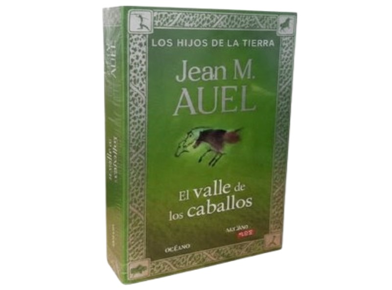 LOS HJOS DE LA TIERRA EL VALLE DE LOS CABALLOS TEMATICA NOVELA AUTOR JEAN M. ANUEL MARCA OCEANO