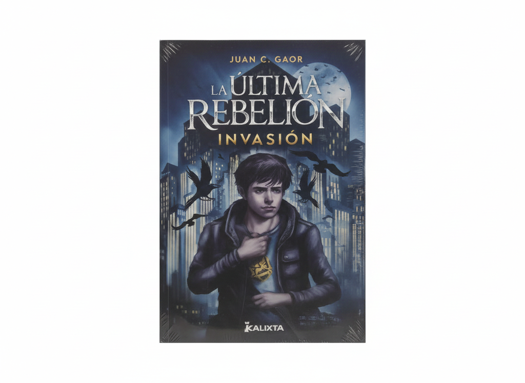 LA ULTIMA REBELION: INVASION TEMATICA NOVELA FICCION AUTOR JUAN C. GAOR MARCA CALIXTA