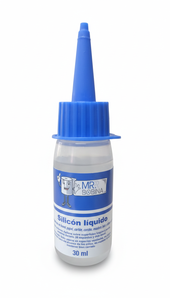 SILICON LIQUIDO 30ML UND MARCA MR. BOBINA