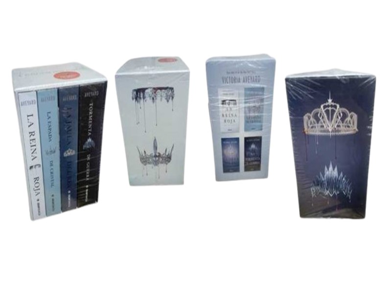 SERIE LA REINA ROJA INCLUYE EL MAPA DEL NORTE TEMATICA NOVELA AUTOR VICTORIA AVEYARD MARCA OCEANO TRAVESIA