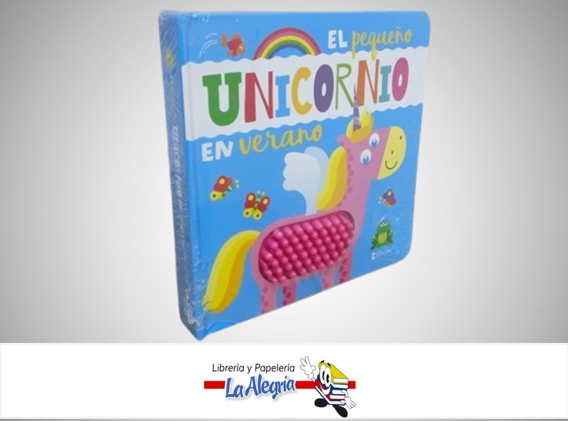 EL PEQUEÑO UNICORNIO EN VERANO TEMATICA CUENTO INFANTIL AUTOR SIN FRONTERAS GIGANTE  MARCA SIN FRONTERAS