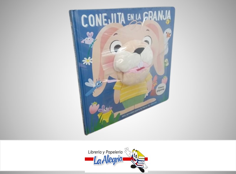 CONEJITA EN LA GRANJA TEMATICA CUENTO INFANTIL AUTOR SIN FRONTERAS CONTIENE TITERE GIGANTE MARCA SIN FRONTERAS