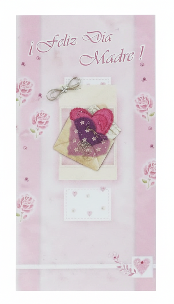 TARJETA DE REGALO C/SOBRE 8.5X18CM MARCA TARJETAS EXCLUSIVAS MUÑOZ