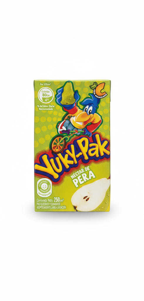 NECTAR DE PERA 250ML MARCA YUKY-PAK