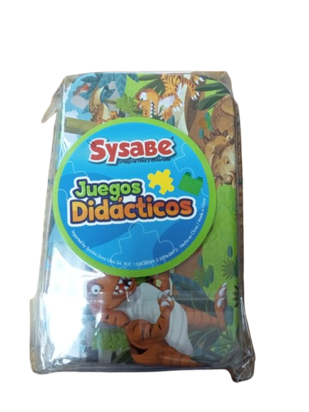 ROMPECABEZAS CAJA DE METAL 60 PZAS MARCA SYSABE