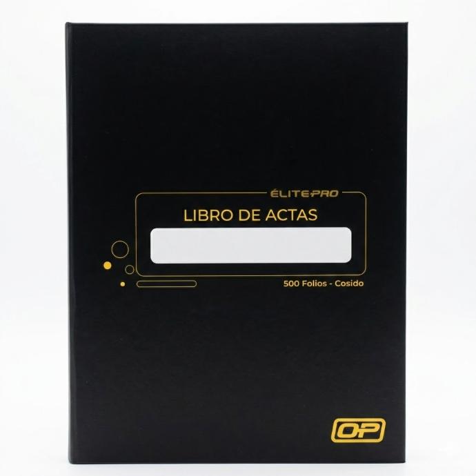 LIBRO DE ACTAS 500 FOLIOS MARCA OFFICE PRO
