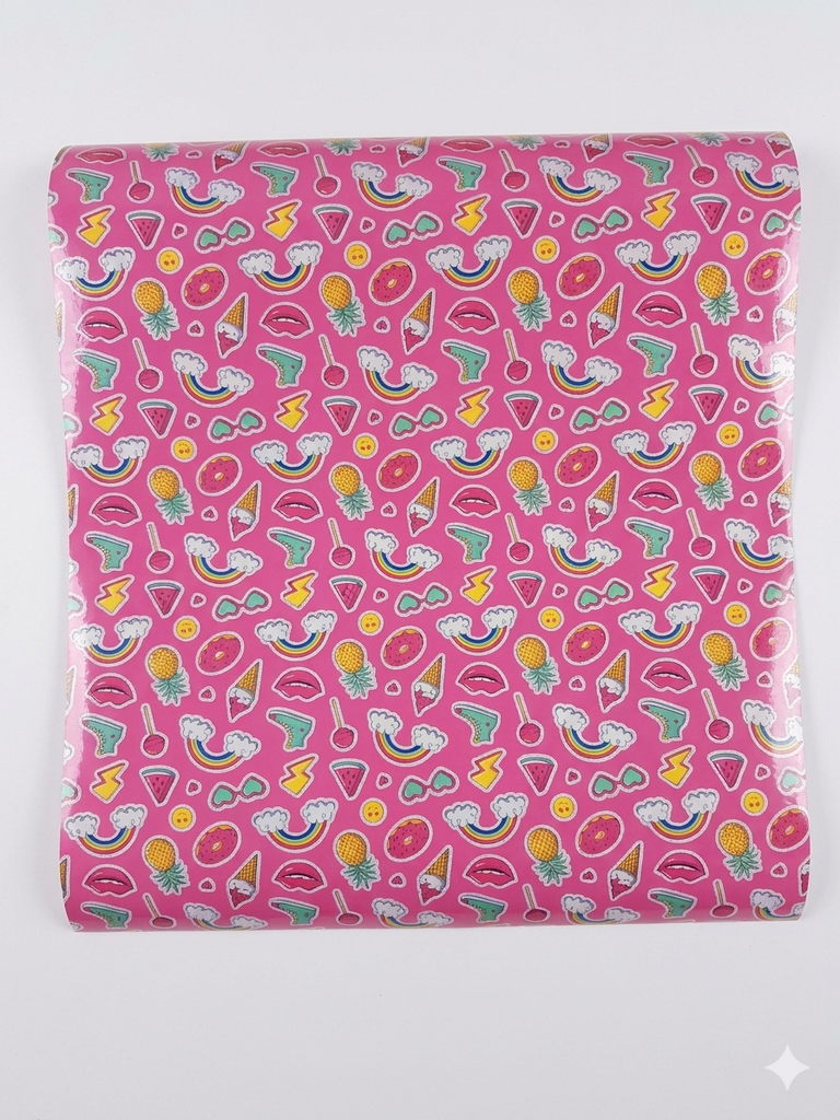 PAPEL CONTAC STICKERS DIVERTIDOS POR METRO MARCA OK