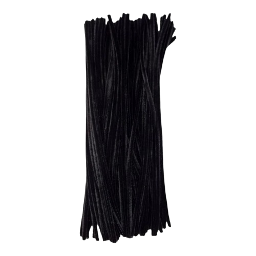 CHENIL UNICOLOR NEGRO UND MARCA S/M