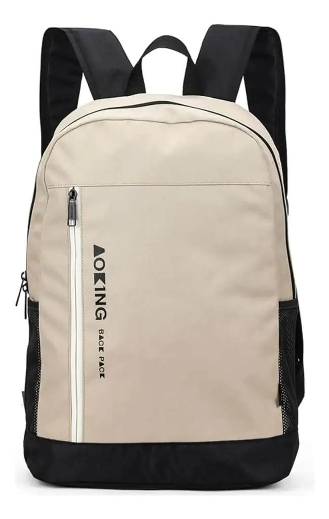 MORRAL COLEGIAL POLYESTER LISO CAQUI XN3501KH MARCA AOKING