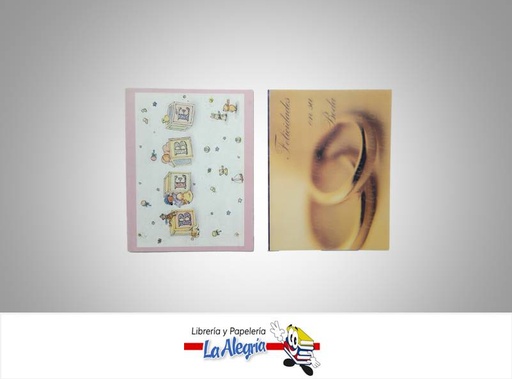 [100108128116] TARJETA DE REGALO 12,5X10 CM VARIADA MARCA S/M   