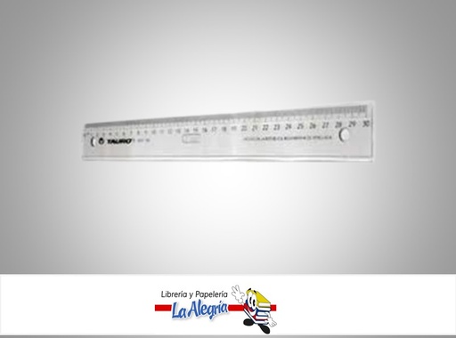 [824772000422] REGLA ACRILICA 30CM TAURO MARCA TAURO   