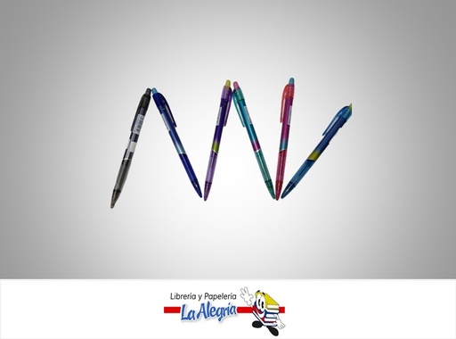 [6953571202318] PORTAMINA PLASTICO BK668 0.5MM COLORES VARIOS UND MARCA BAIKU