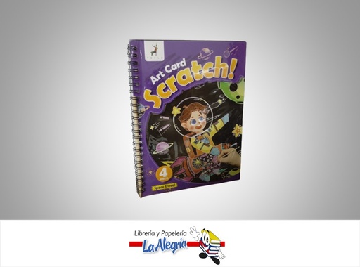 [6971184542270] BLOCK MAGICO SCRATCH VIAJE ESPACIAL MARCA YUELU