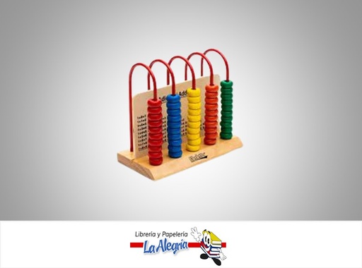 [7450009181461] ABACO DE MADERA EDUCATIVO MARCA MERLETTO
