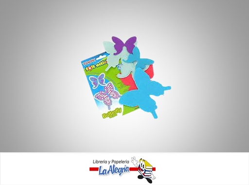 [7453015100532] FIELTRO ACTIVITY MARIPOSA UND MARCA TODY