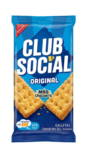 [7590011205158] GALLETA CLUB SOCIAL 26G ORIGINAL MARCA NABISCO