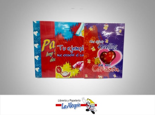 [7593227000029] TARJETA DE REGALO 18X26 SURTIDAS MARCA TEKI   