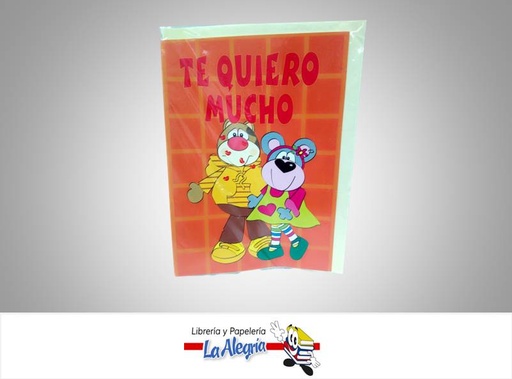 [7702101002114] TARJETA DE REGALO 16,8X24,2 SURTIDAS MARCA NICO   