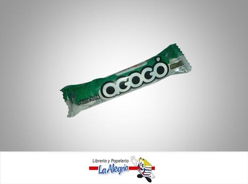 [7861008507945] CHICLET A GOGO MENTA 11.5G MARCA CONFITECA