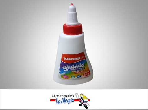 [9023800756251] PEGA LIQUIDA BLANCA GLUKIDS 125 GR MARCA KORES