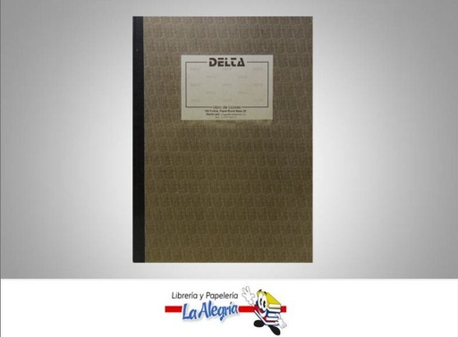 [010478] LIBRO DE LICORES 100 FOL MARCA DELTA   