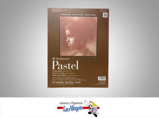 [012017480119] BLOCK PAPEL PASTEL 28X35.6CM 118GR 24H MARCA STRATHMORE   