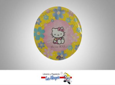 [026635099462] GLOBO FOIL 10'' HELLO KITTY UND MARCA ANAGRAM   