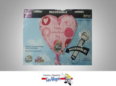 [026635154758] GLOBO FOIL 32 HAPPY VALENTINE'S DAY UND MARCA ANAGRAM   