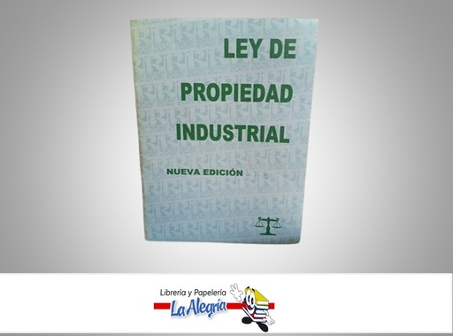 [05501] LEY DE PROPIEDAD INDUSTRIAL TEMATICA LEYES   EDITORIAL DISTRIBUIDORA ML