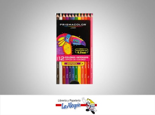 [070530014235] LAPICES DE COLORES 12 COLORES INTENSOS MARCA PRISMACOLOR   