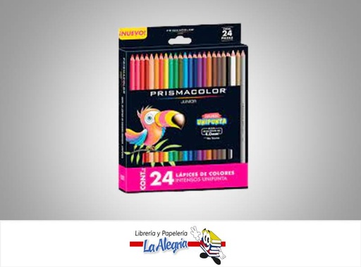 [070530014860] LAPICES DE COLORES JUNIOR 24 COLORES 2153020 MARCA PRISMACOLOR
