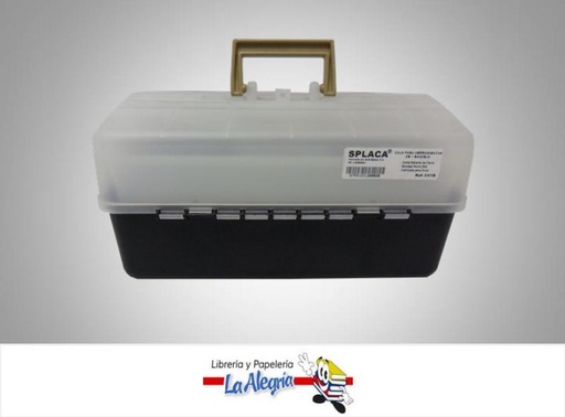 [07591631200028] CAJA D/HERRAMIENTA 16 TRASMP/NEGRO MARCA SPLACA   