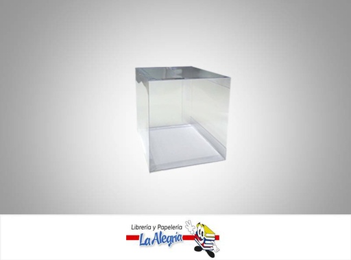 [11X11X11] CAJA ACETATO 11X11X11 CM UND MARCA INGEPLAST   