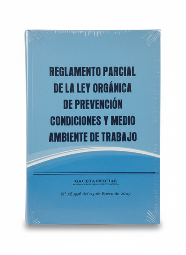[15731] REGLAMENTO PARCIAL DE LA LEY ORGANICA DE PREVENCION , CONDICIONES Y MEDIO AMBIENTE DE TRABAJO TEMATICA LEYES AUTOR GO 38596 EDITORIAL DISTRIBUIDORA ML